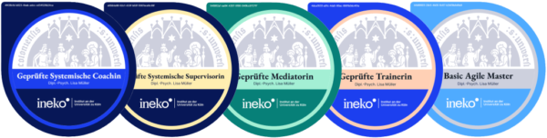 Beispiele für Open Badges des INeKO Instituts
